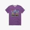 MLB Jam Arizona Diamondbacks Johnson And Gonzalez Purple T-Shirt