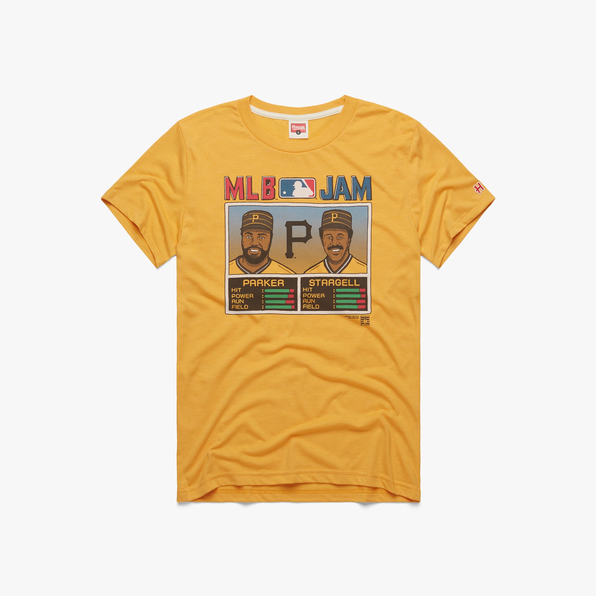 MLB Jam Pirates Parker and Stargell 01010978412 gold flat.jpg MLB Jam Pirates Parker and Stargell