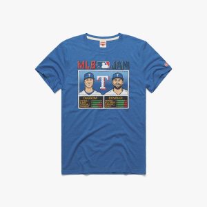 MLB Jam Rangers DeGrom And Eovaldi