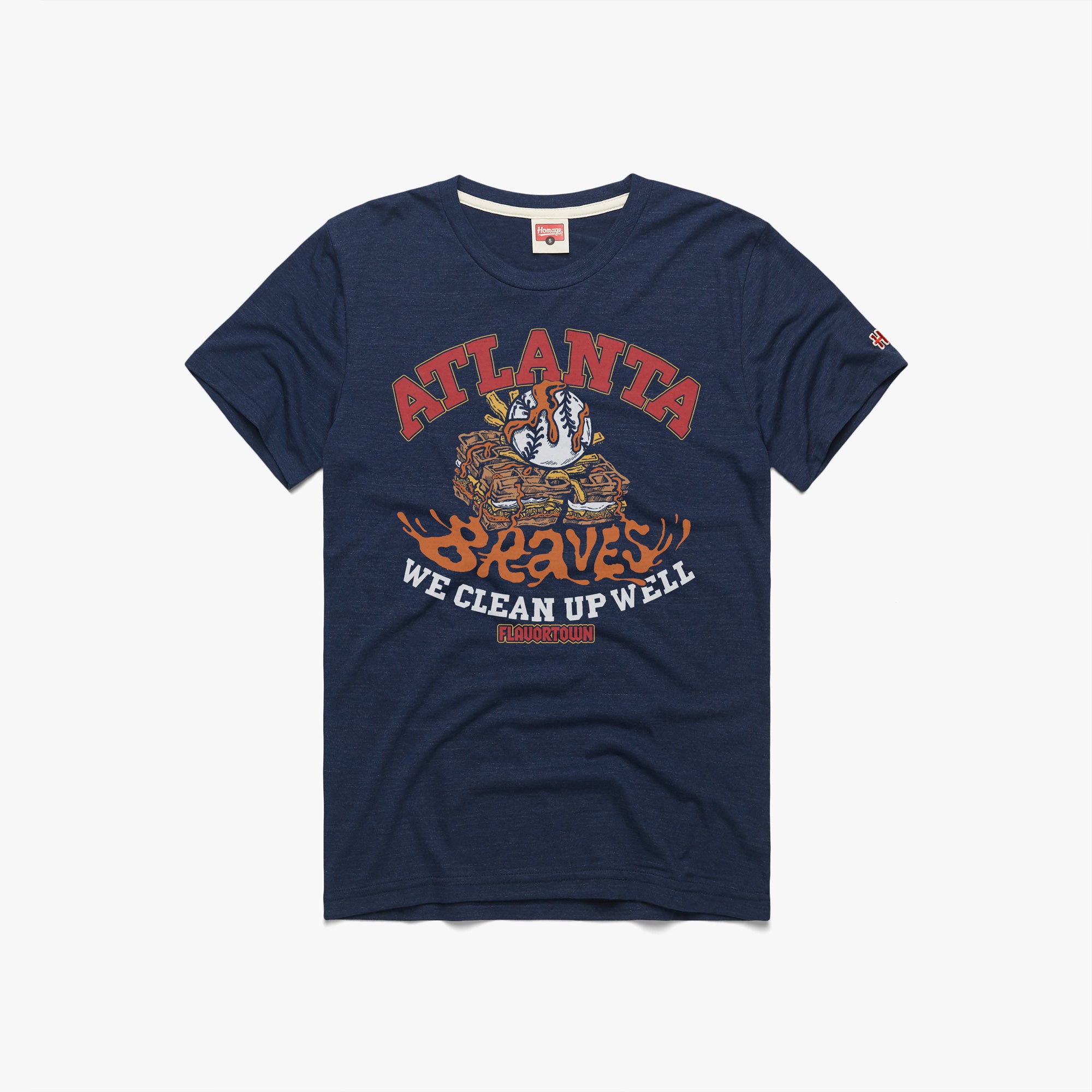 MLB x Flavortown Atlanta Braves 01011997835 Navy Flat.jpg MLB x Flavortown Atlanta Braves