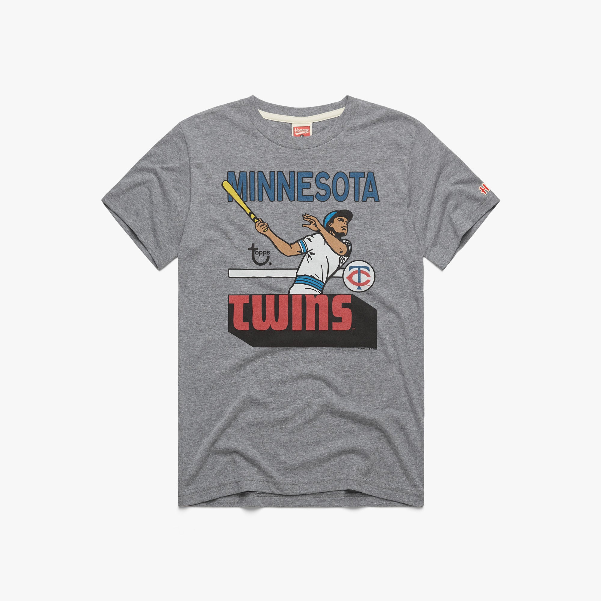 MLB x Topps Minnesota Twins 01011472801 grey flat.jpg MLB x Topps Minnesota Twins