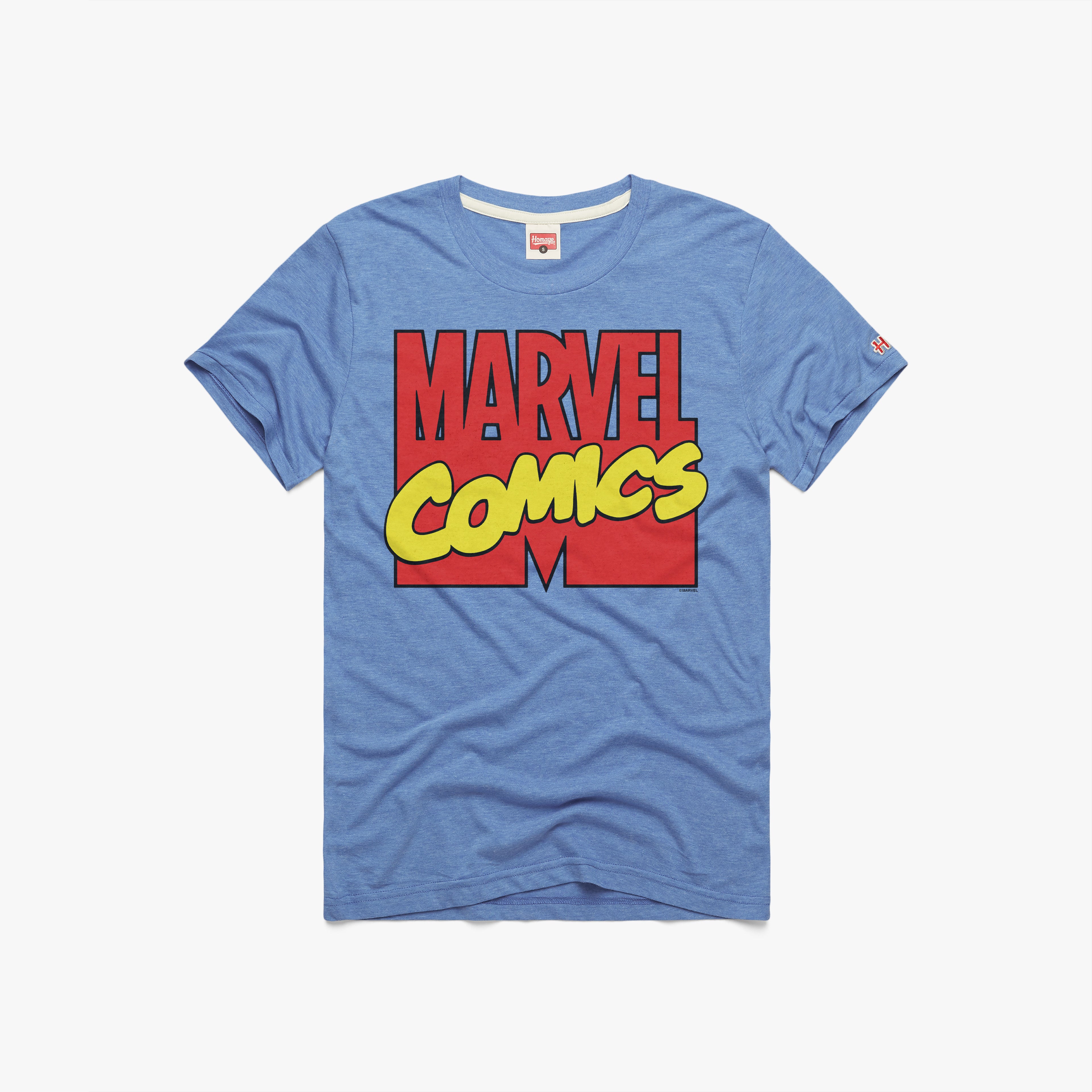 Marvel Comics Retro Logo 1990 01012235502 Light Blue Flat 1.jpg Marvel Comics Retro Logo 1990