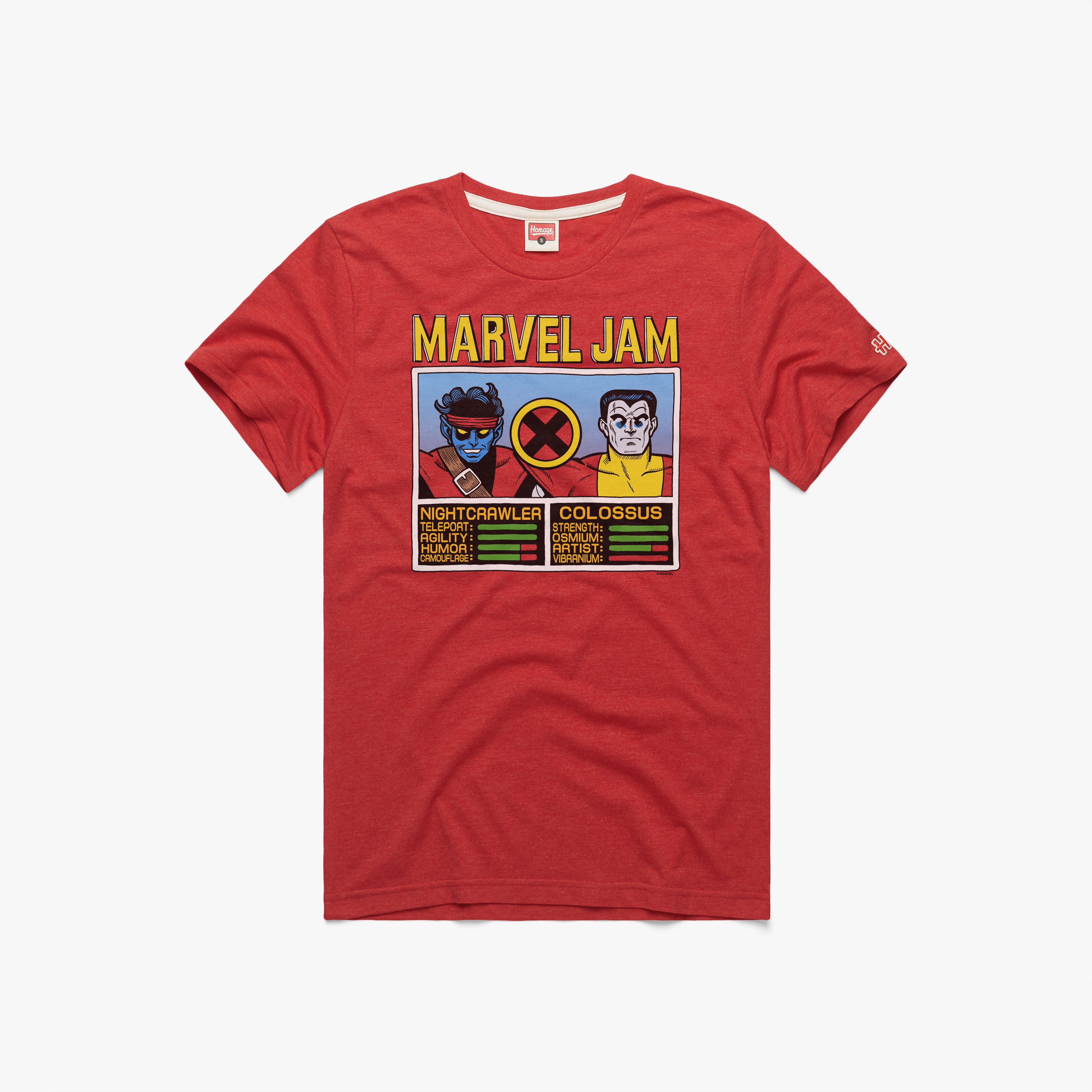 Marvel Jam Nightcrawler And Colossus 01012235917 Red Flat.jpg Marvel Jam Nightcrawler And Colossus