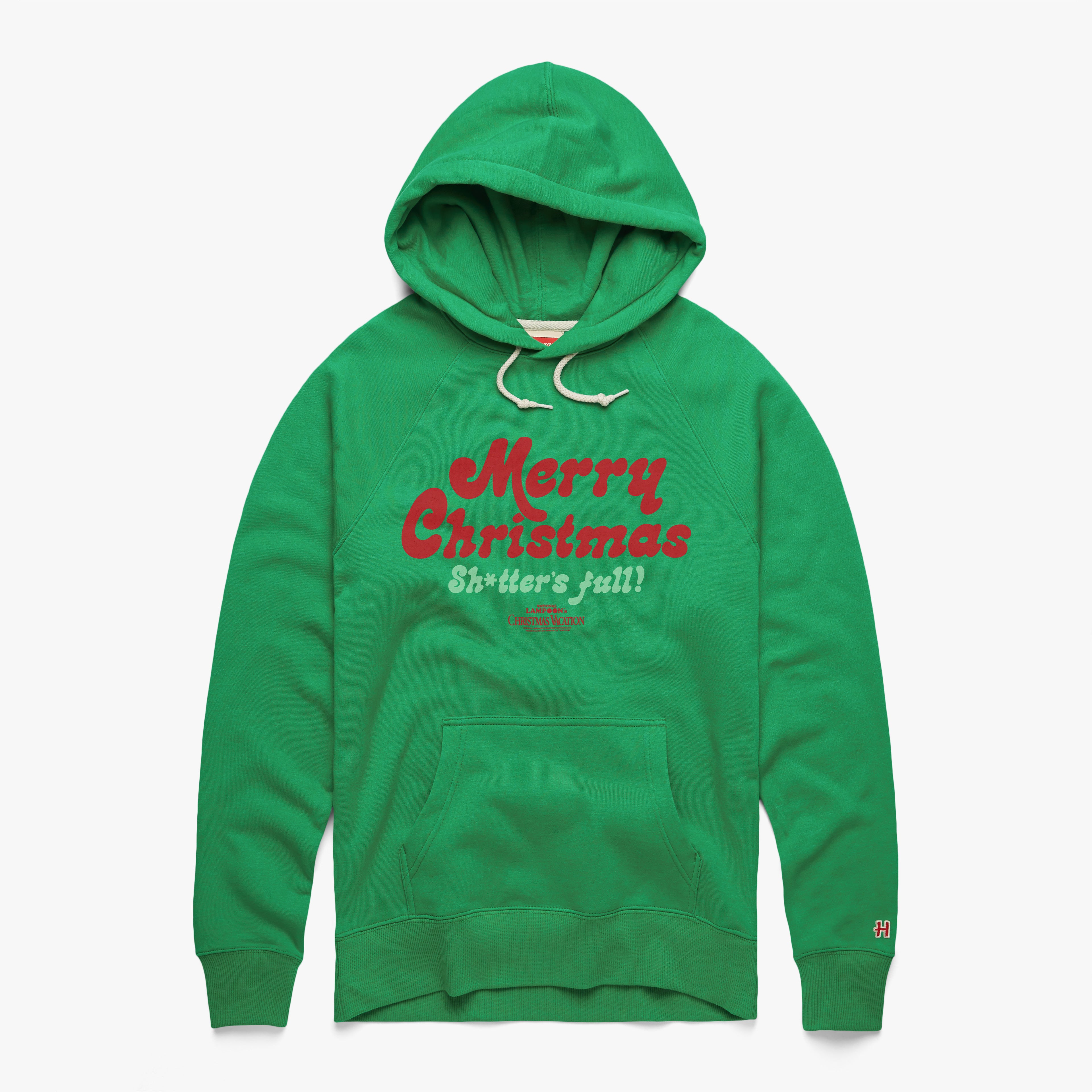 Merry Christmas Shitter s Full Hoodie 01162236413 Green Flat.jpg Merry Christmas Shitter's Full Hoodie