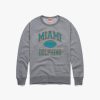 Miami Dolphins Gridiron Crewneck