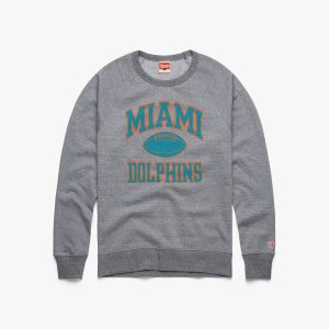 Miami Dolphins Gridiron Crewneck