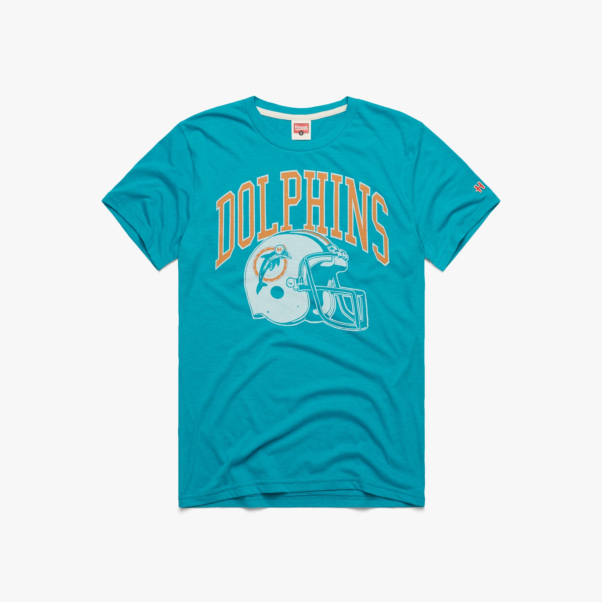 Miami Dolphins Helmet Retro 01011068926 teal flat 1.jpg Miami Dolphins Helmet Retro