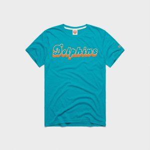 Miami Dolphins Wordmark '80 T-Shirt