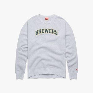 Milwaukee Brewers Jersey Logo '20 Crewneck