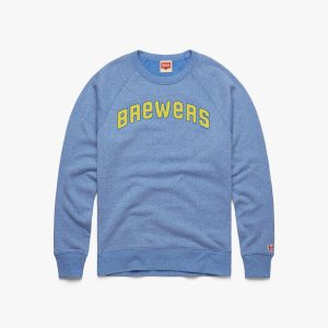 Milwaukee Brewers Jersey Logo '70 Crewneck