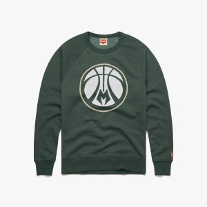 Milwaukee Bucks Alt Logo Crewneck