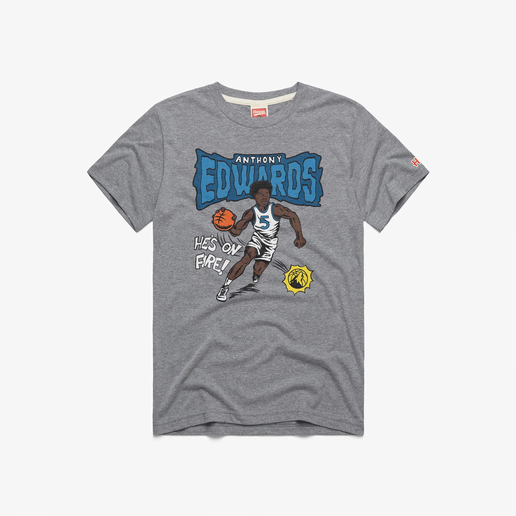 Minnesota Timberwolves Comic Book Anthony Edwards 01012001301 Grey Flat.jpg Minnesota Timberwolves Comic Book Anthony Edwards