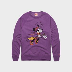 Minnie Mouse Halloween Witch Crewneck
