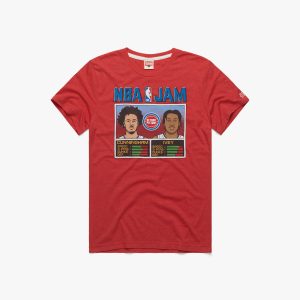 NBA Jam Pistons Cunningham And Ivey