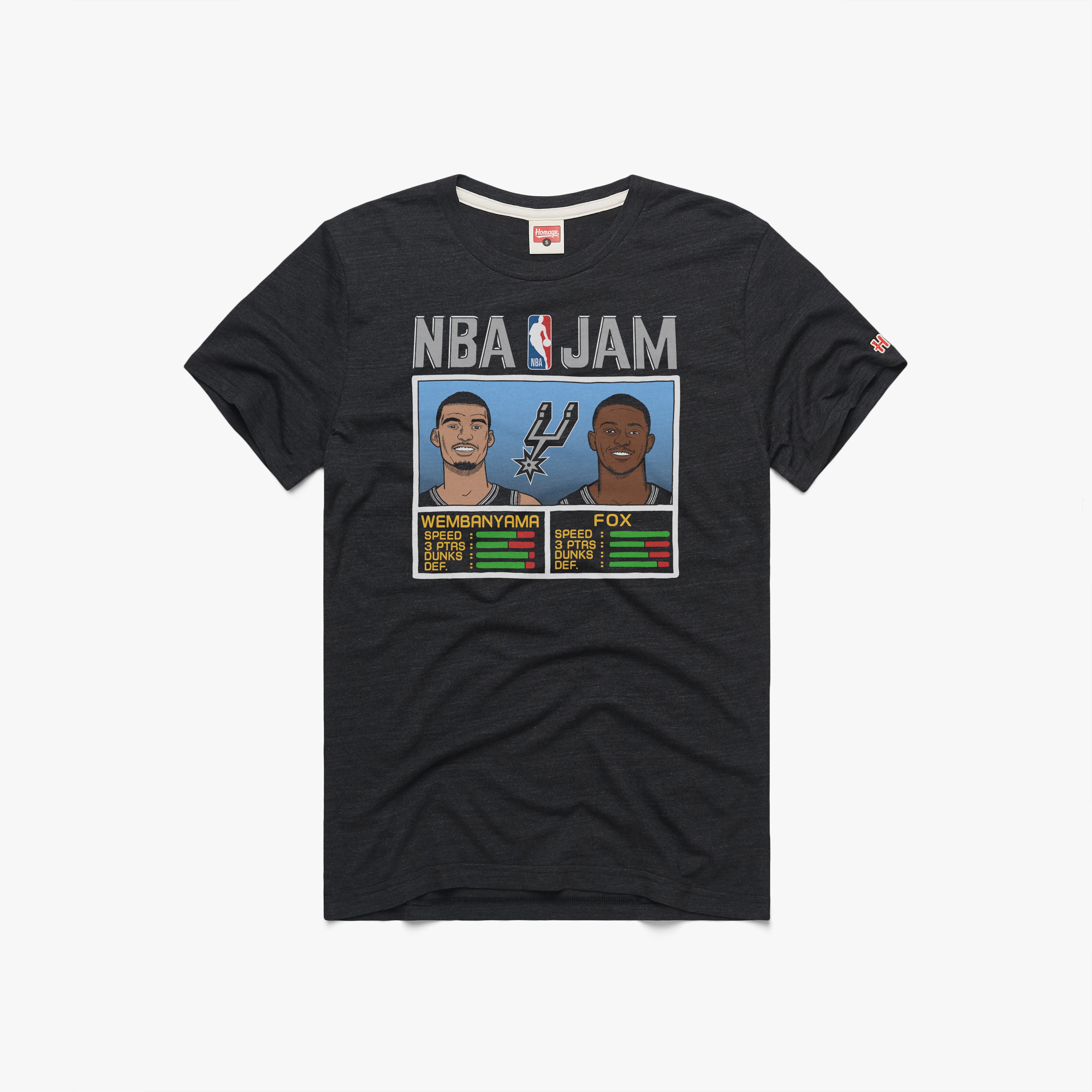 NBA Jam Spurs Wembanyama and Fox 01012420230 Charcoal Flat 1.jpg NBA Jam Spurs Wembanyama And Fox