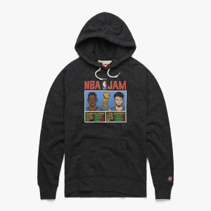 NBA Jam Thunder 2025 Champs Gilgeous-Alexander And Holmgren Hoodie