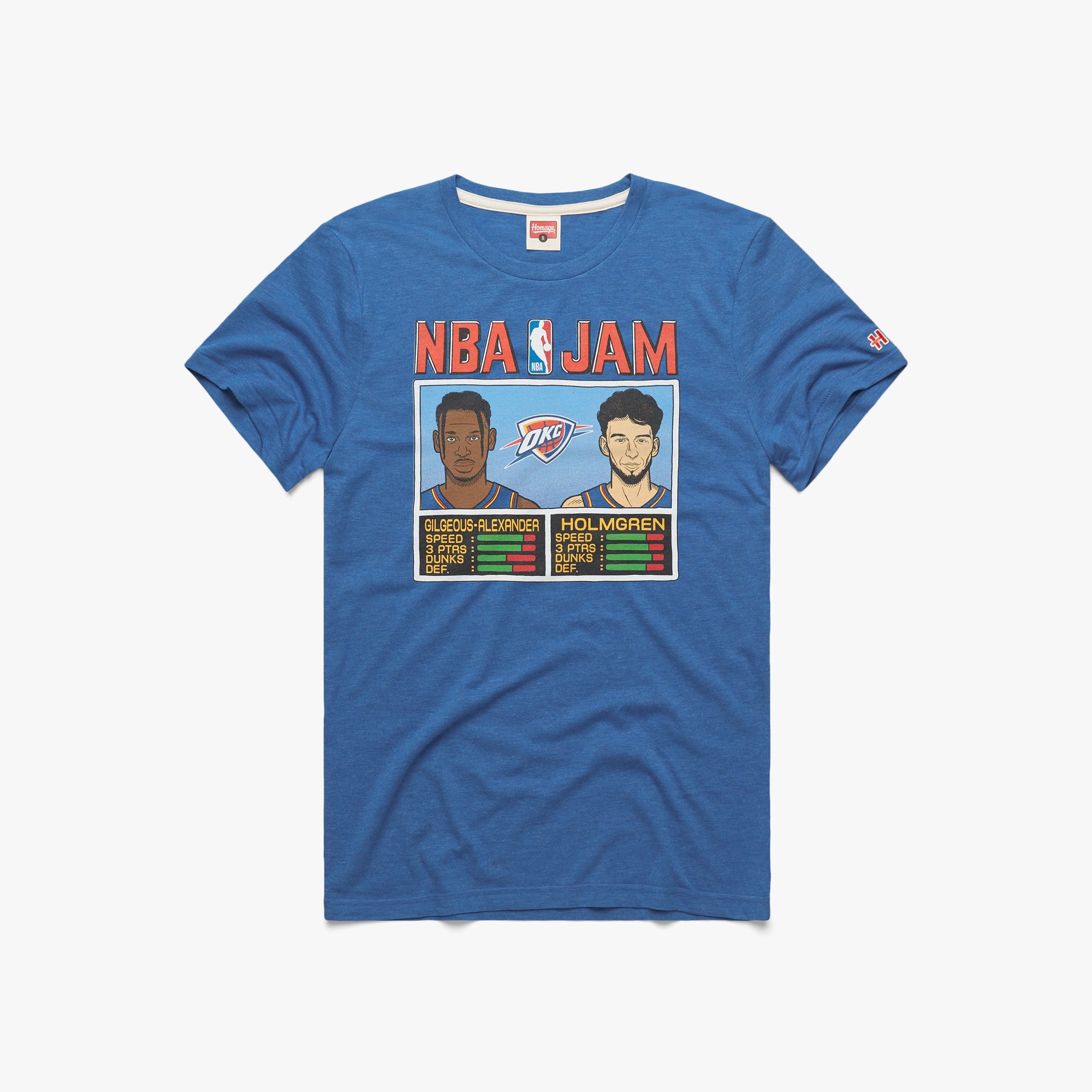 NBA Jam ThunderGilgeous Alexander And Holmgren 01011779118 royal blue flat.jpg NBA Jam Thunder Gilgeous-Alexander And Holmgren