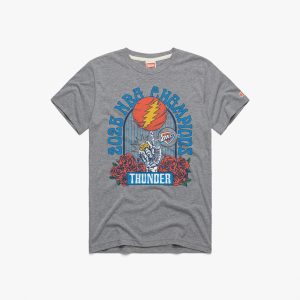 NBA x Grateful Dead 2025 Champs Thunder
