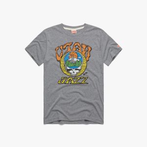 NBA x Grateful Dead x Jazz Skull