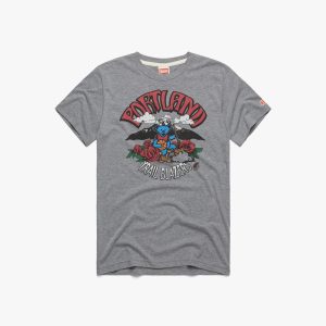NBA x Grateful Dead x Trail Blazers Bear