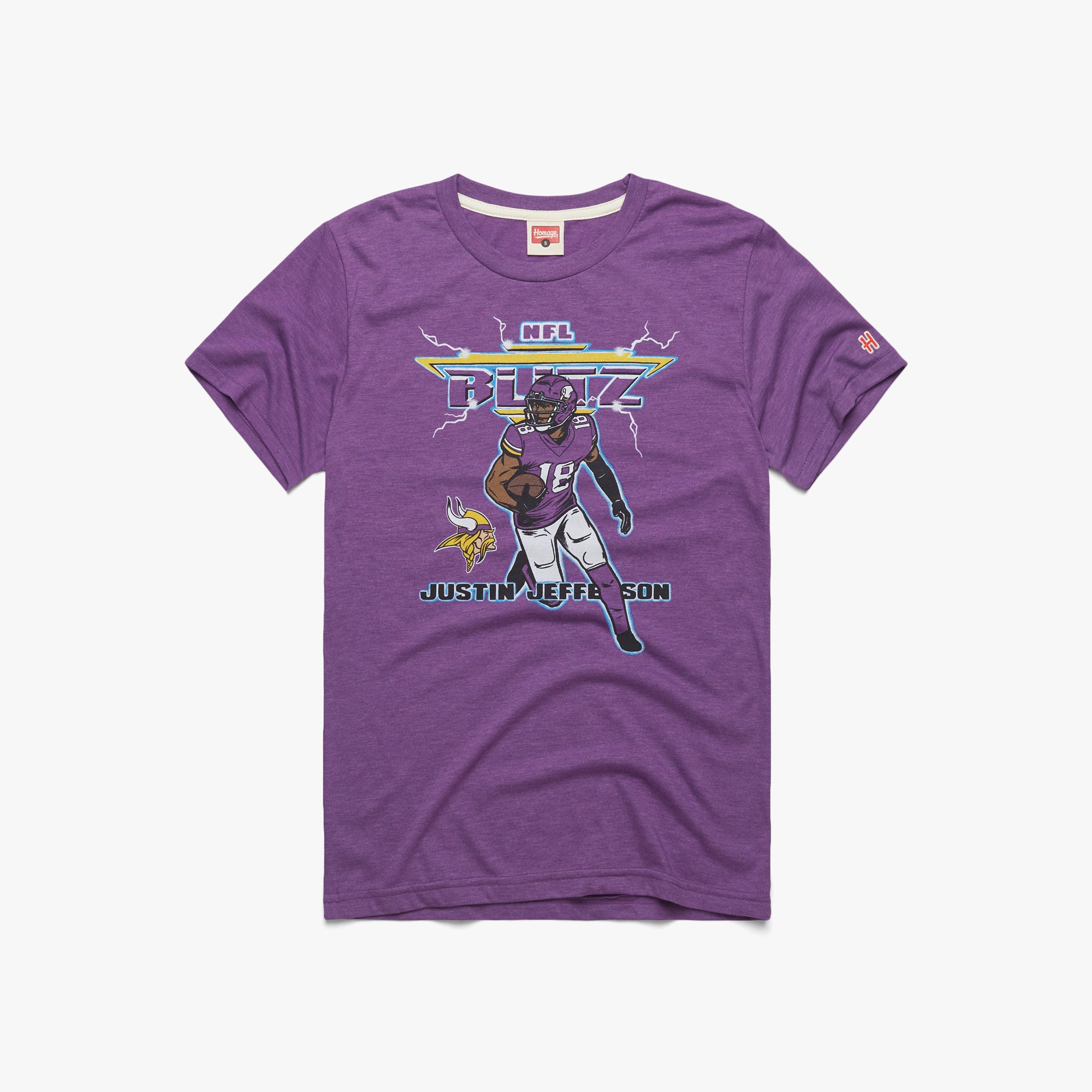 NFL Blitz Vikings Justin Jefferson 01011288927 royal purple flat.jpg NFL Blitz Vikings Justin Jefferson