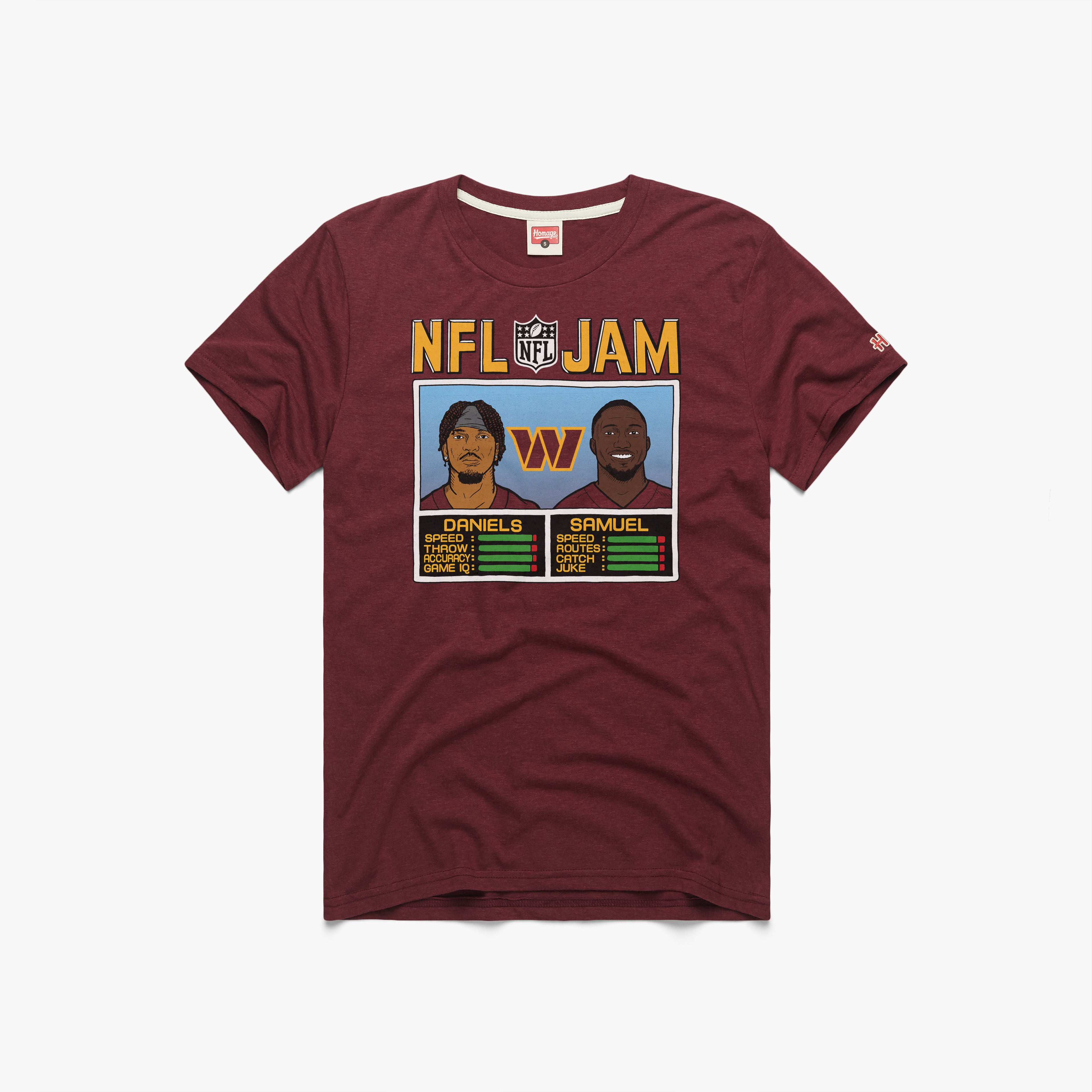 NFL Jam Commanders Daniels And Samuel 01012478225 Wine Flat.jpg NFL Jam Commanders Daniels And Samuel