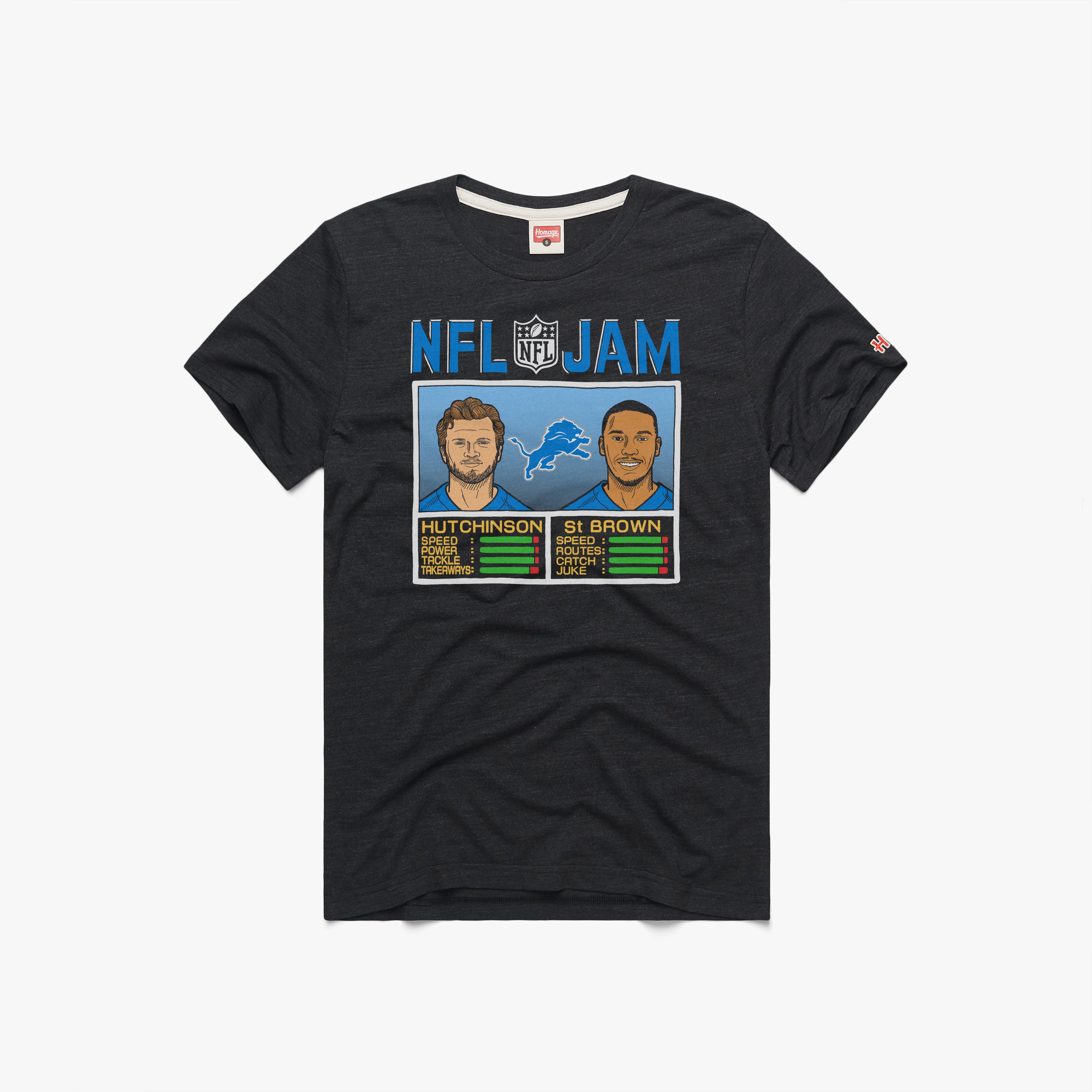NFL Jam Lions Hutchinson and St Brown 01012334030 Charcoal Flat.jpg NFL Jam Lions Hutchinson And St. Brown