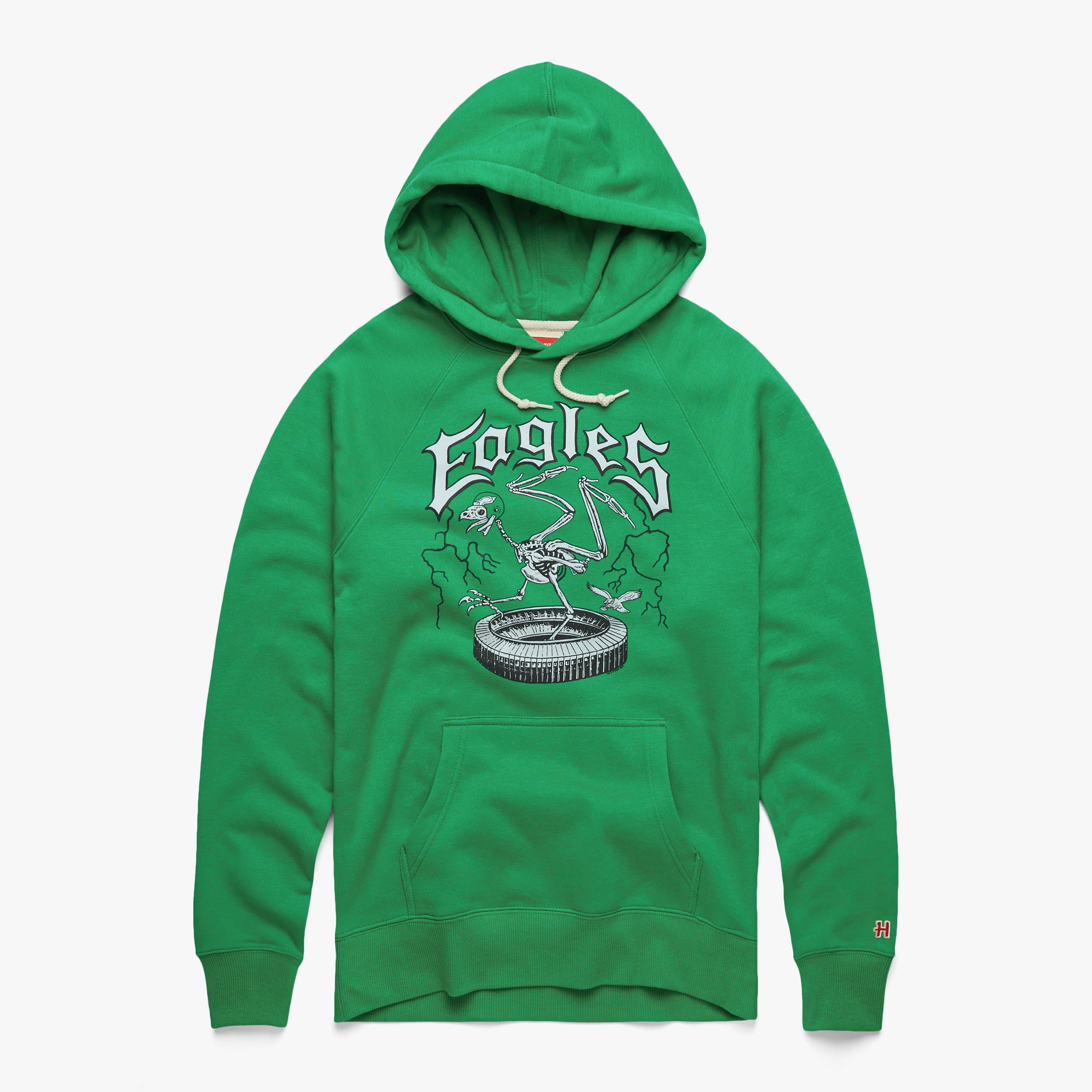 NFL x Grateful Dead x Eagles Hoodie 01161370313 Green flat.jpg NFL x Grateful Dead x Eagles Hoodie