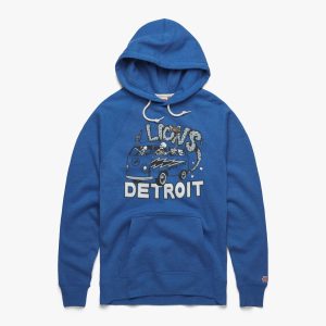 NFL x Grateful Dead x Lions Hoodie