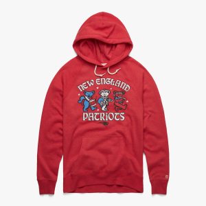 NFL x Grateful Dead x Patriots Hoodie