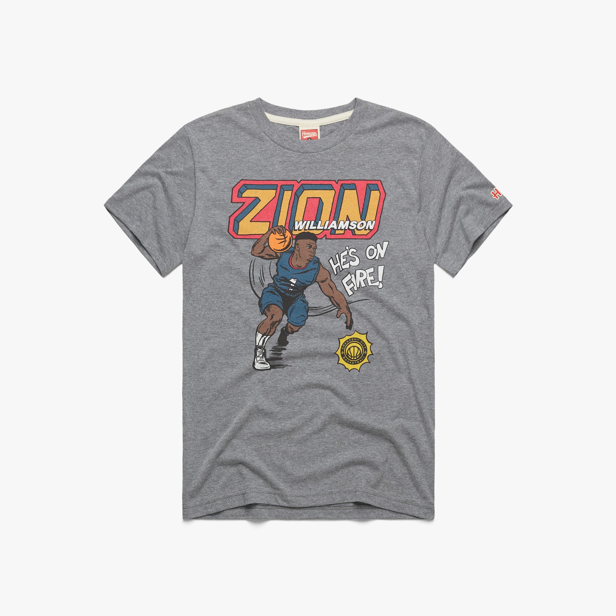 New Orleans Pelicans Comic Book Zion Williamson 01011024801 grey flat.jpg New Orleans Pelicans Comic Book Zion Williamson