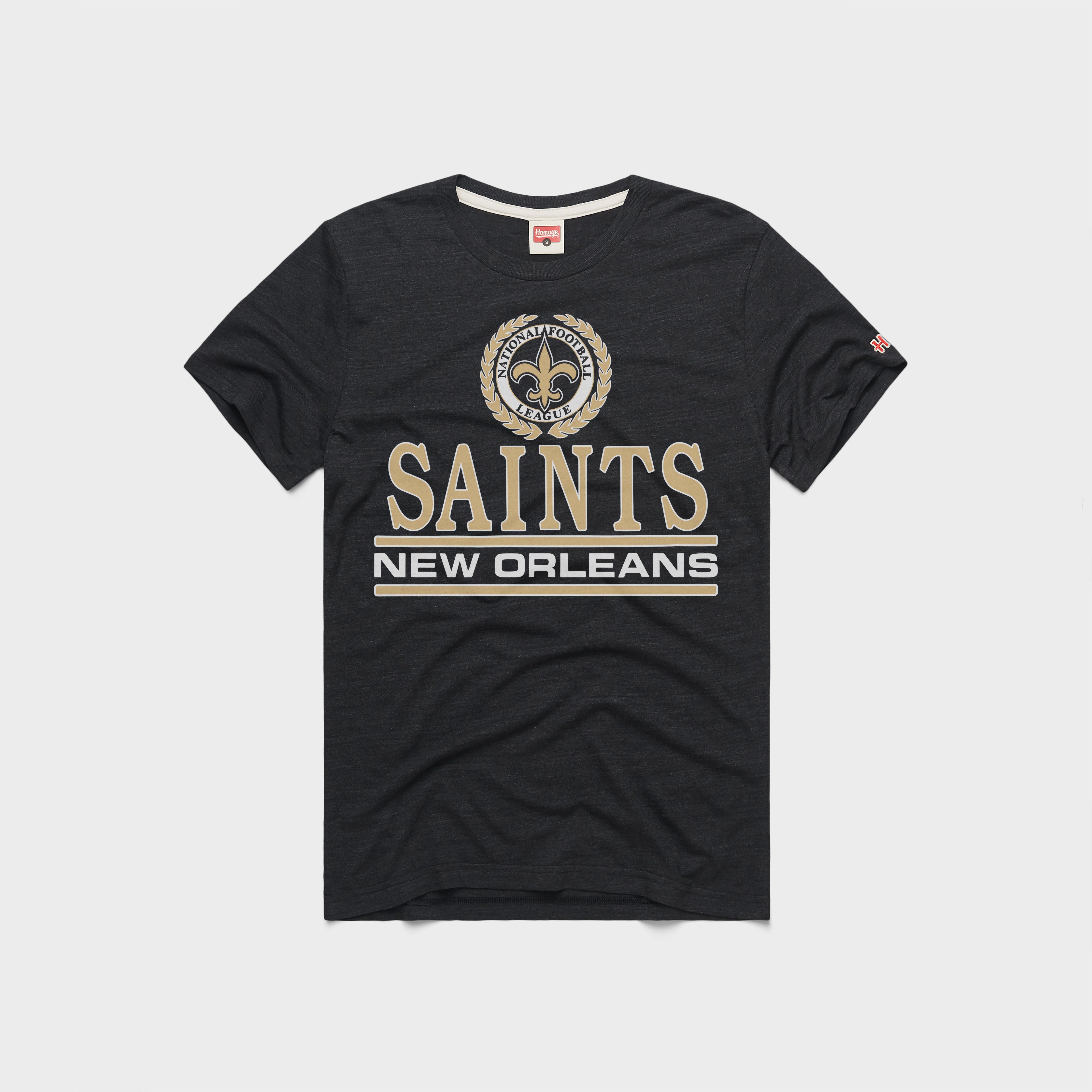 New Orleans Saints Crest 01012680130 Charcoal Flat.jpg New Orleans Saints Crest