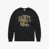 New Orleans Saints Helmet Crewneck
