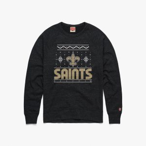 New Orleans Saints Holiday Crewneck