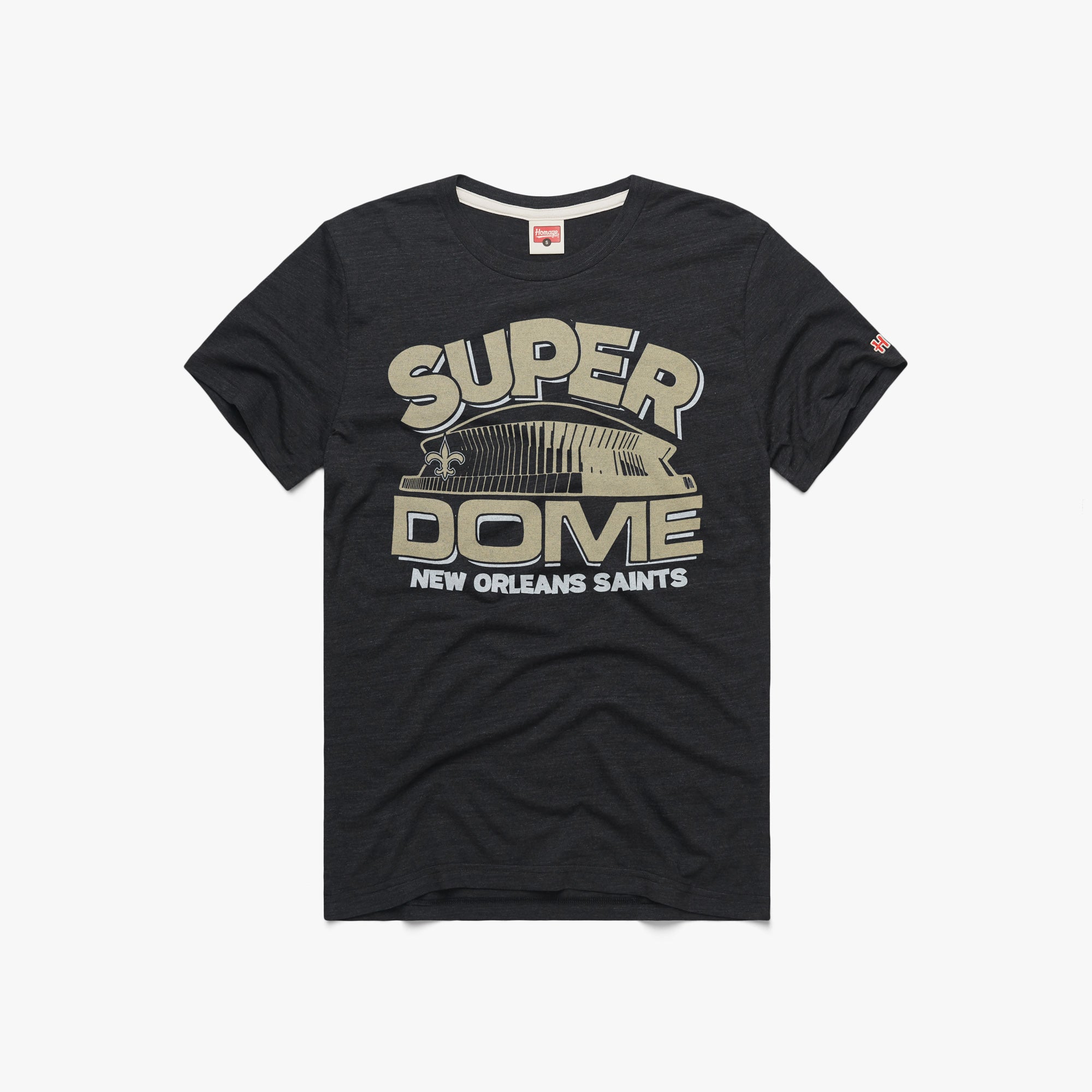 New Orleans Saints Superdome 01011329330 charcoal flat.jpg New Orleans Saints Superdome