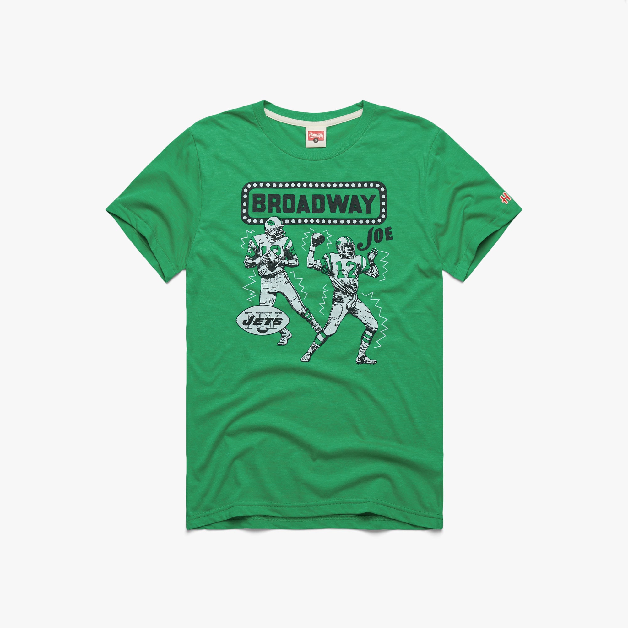 New York Jets Joe Namath 01011337113 green flat.jpg New York Jets Joe Namath