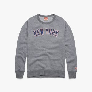 New York Mets Jersey Logo '88 Crewneck