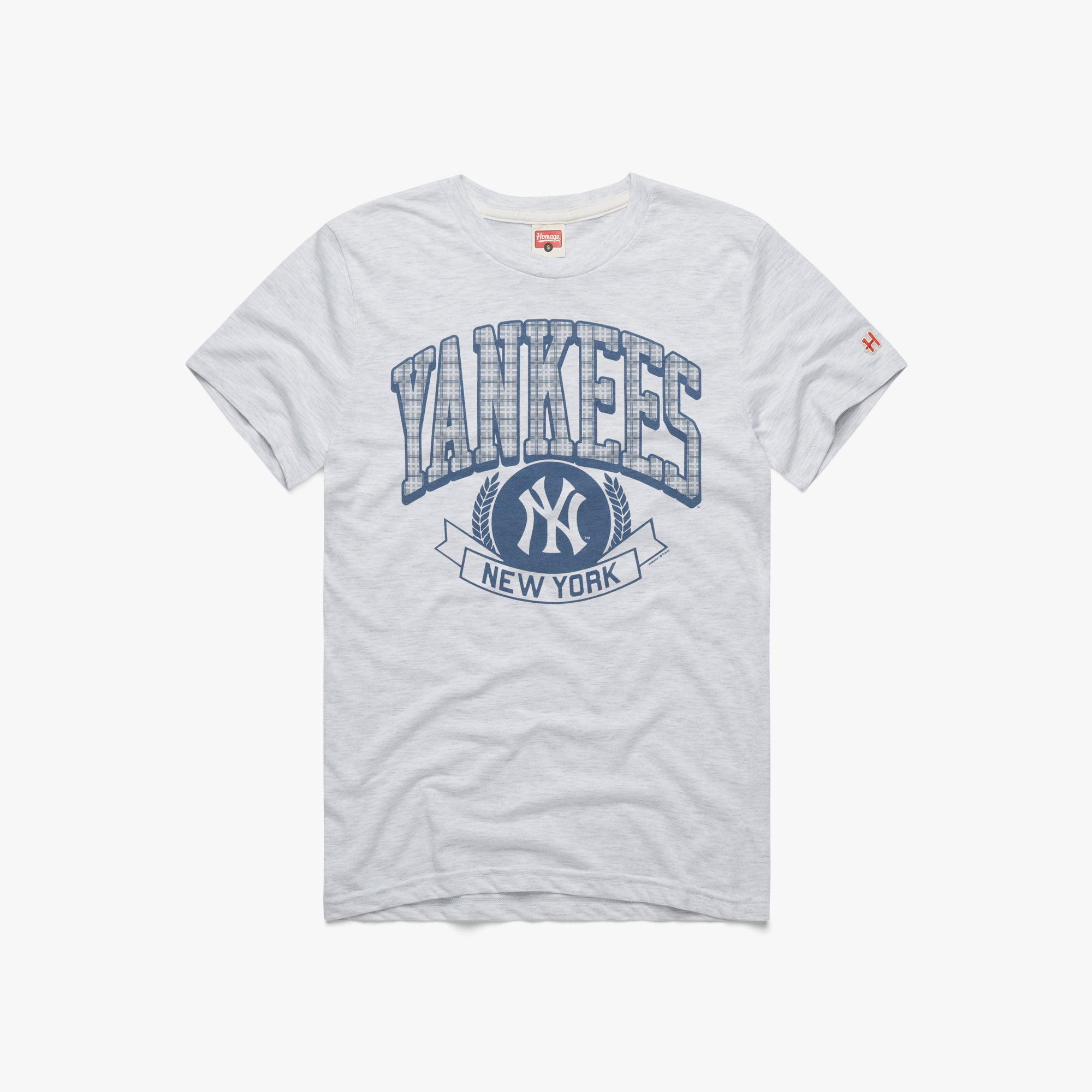 New York Yankees Plaid 01011206837 ash flat 1.jpg New York Yankees Plaid