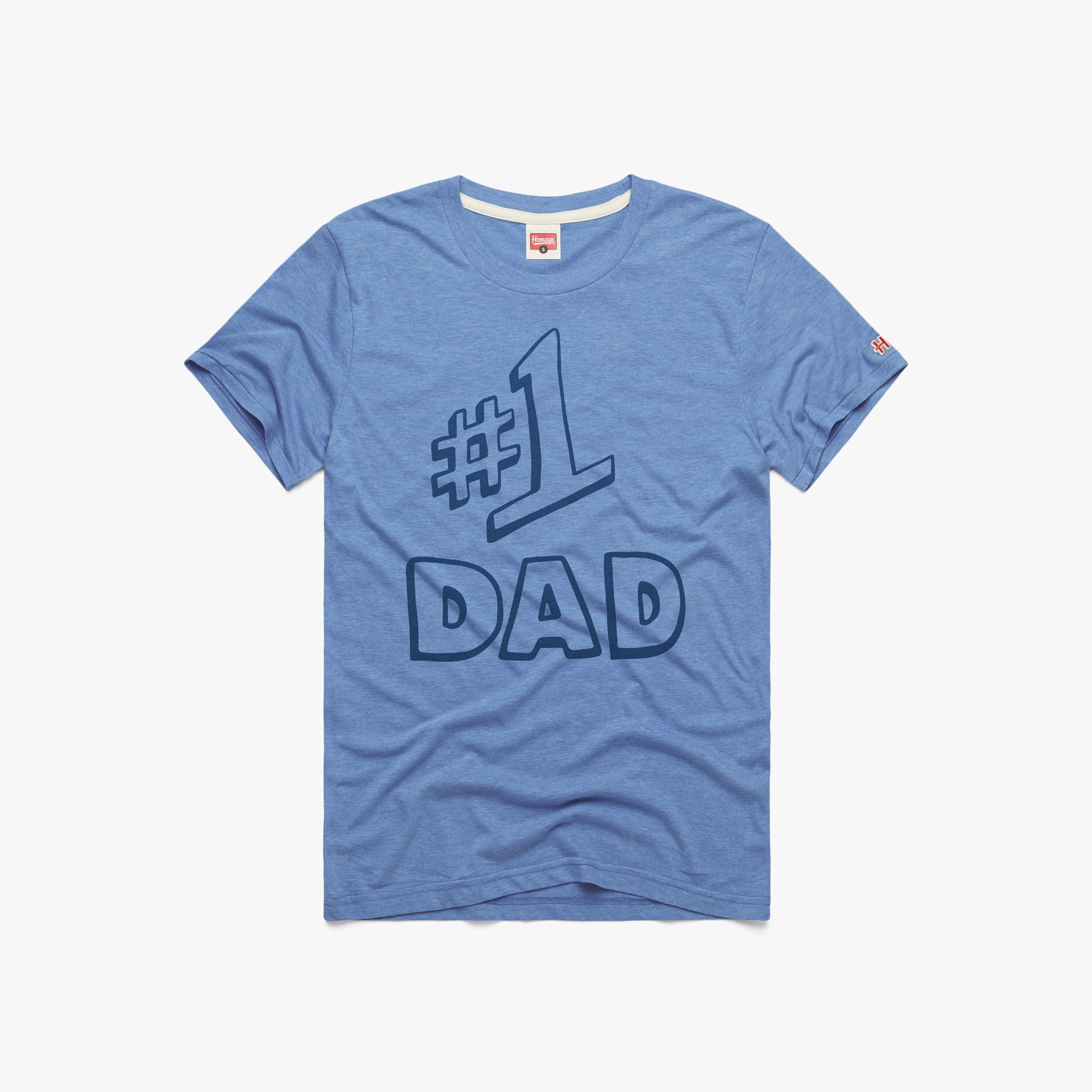 Number One Dad 01010205902 light blue flat 1.jpg Number One Dad
