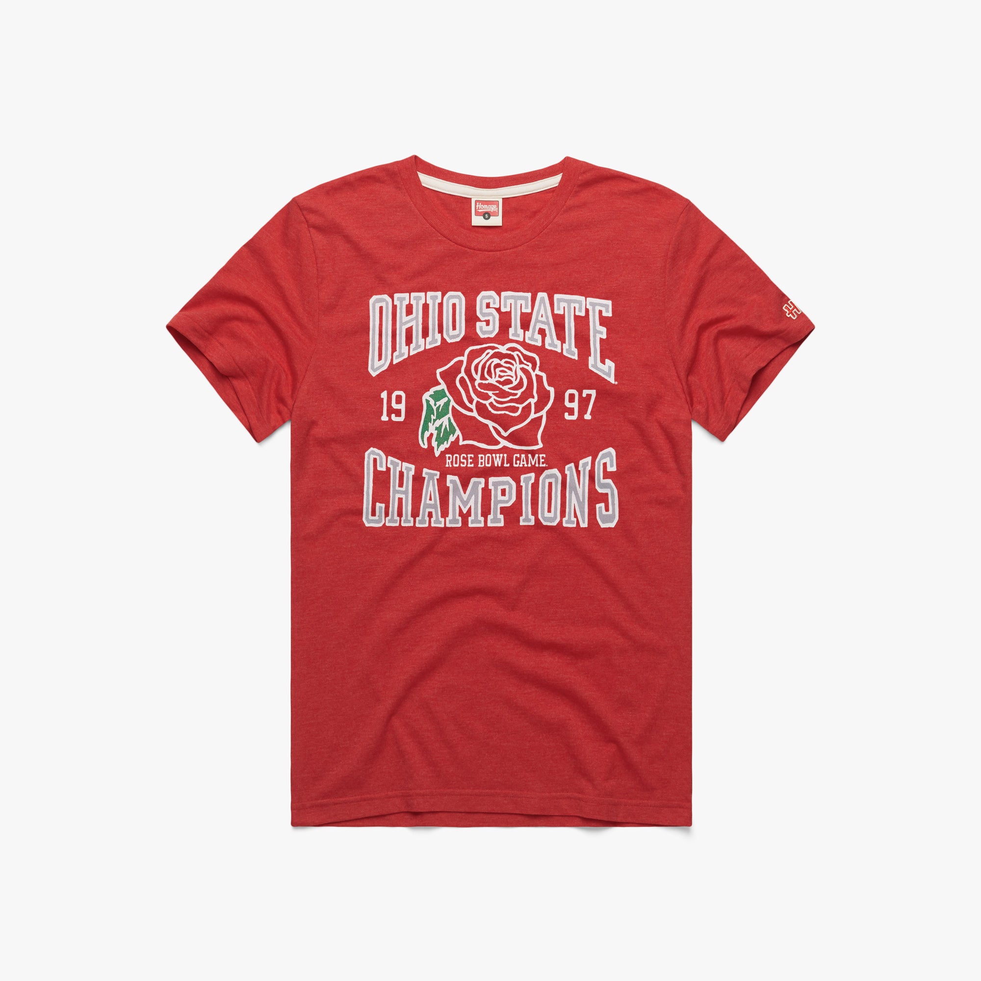 OSU 1997 Rose Bowl Game Champions 01010549117 red flat 1.jpg OSU 1997 Rose Bowl Game Champions