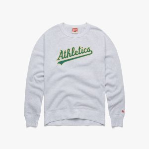 Oakland Athletics Jersey Logo '93 Crewneck