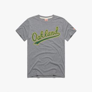 Oakland Athletics Jersey Logo '87