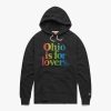 Ohio Is For Lovers Rainbow Hoodie