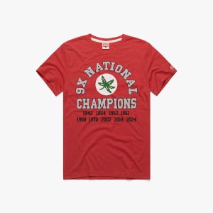 Ohio State 9X National Champions