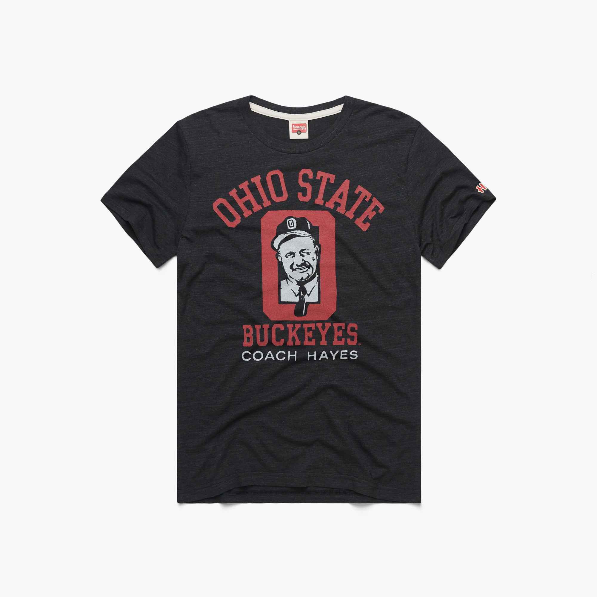 Ohio State Buckeyes Coach Hayes 01010684230 charcoal flat 1.jpg Ohio State Buckeyes Coach Hayes