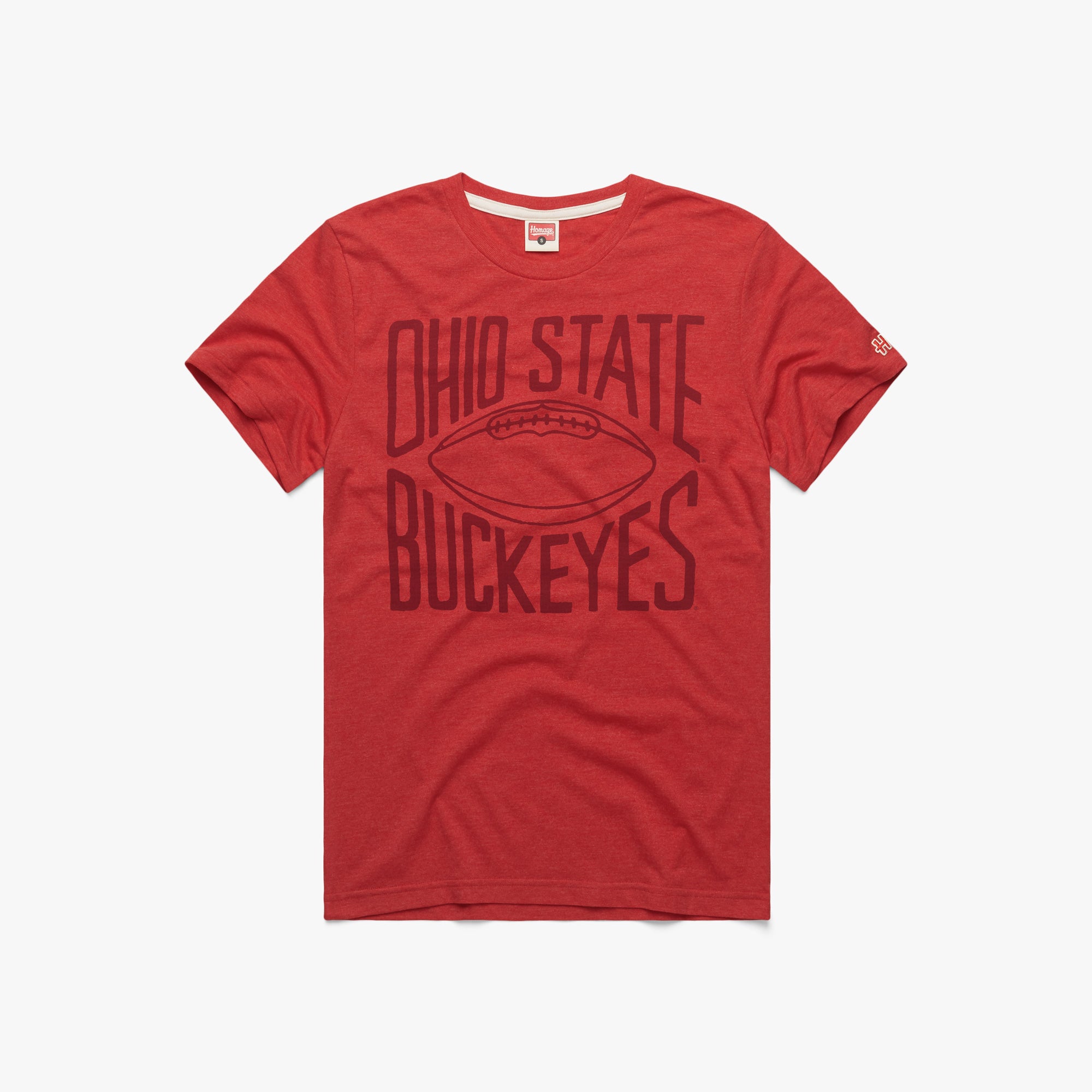 Ohio State Buckeyes Football All Scarlet 01011636217 red flat 1.jpg Ohio State Buckeyes Football All Scarlet