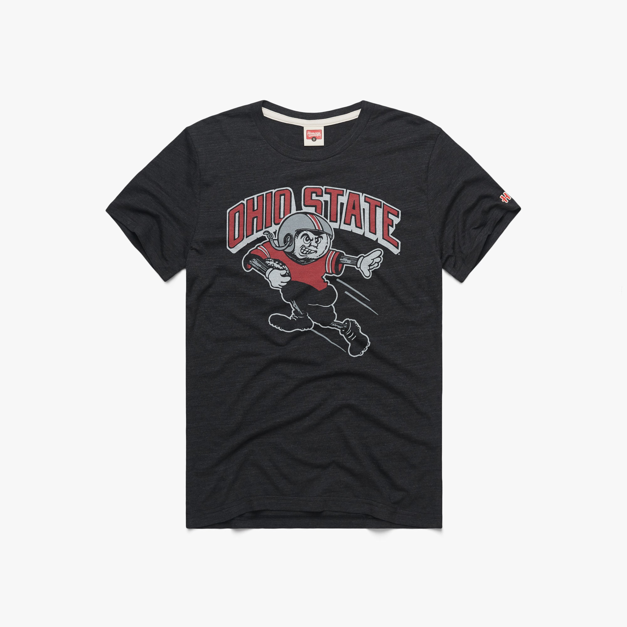 Ohio State Football Brutus 01011501430 charcoal flat 1.jpg Ohio State Down The Field