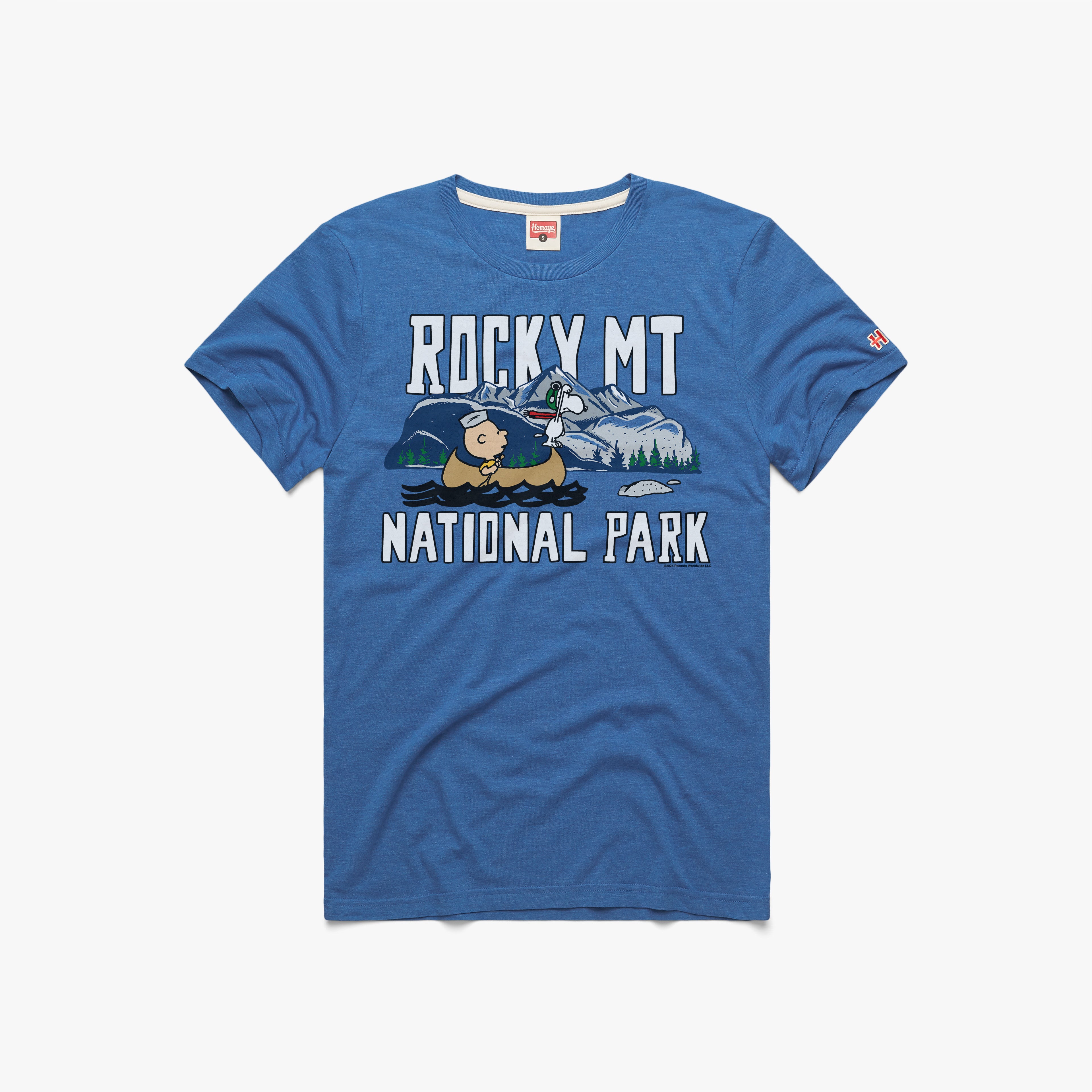 Peanuts Charlie Brown x Rocky Mountain National Park 01012458018 Royal Blue Flat.jpg Peanuts Charlie Brown x Rocky Mountain National Park