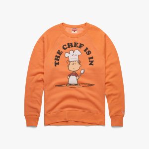 Peanuts Linus The Chef Is In Crewneck