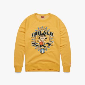 Peanuts Lucy x Chicago Sky Crewneck